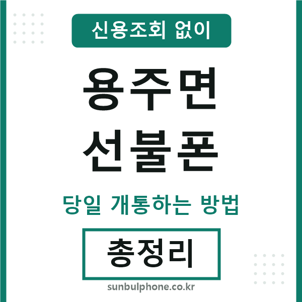 용주면선불폰
