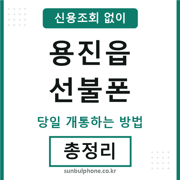 용진읍선불폰