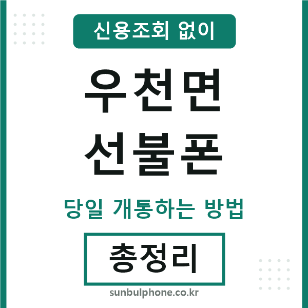우천면선불폰