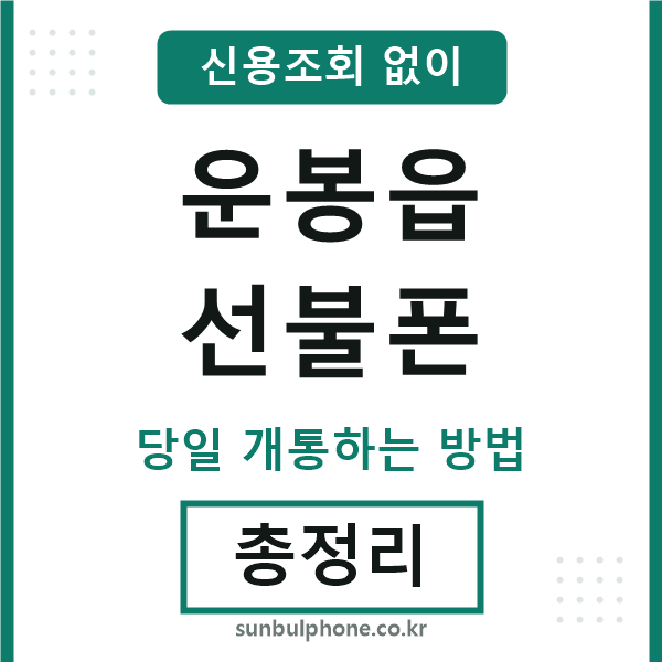 운봉읍선불폰