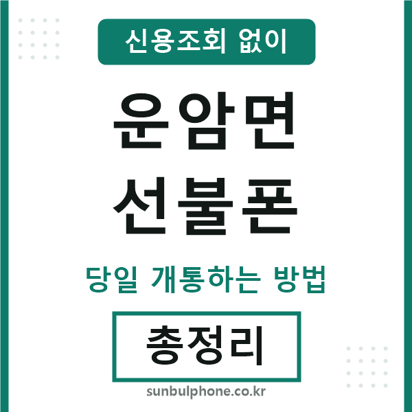 운암면선불폰