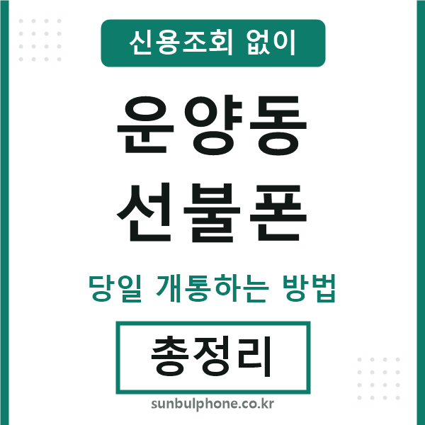 운양동선불폰