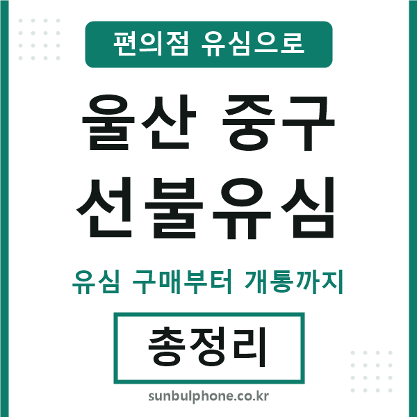 울산중구선불유심