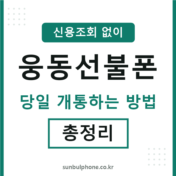 웅동선불폰