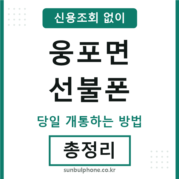 웅포면선불폰