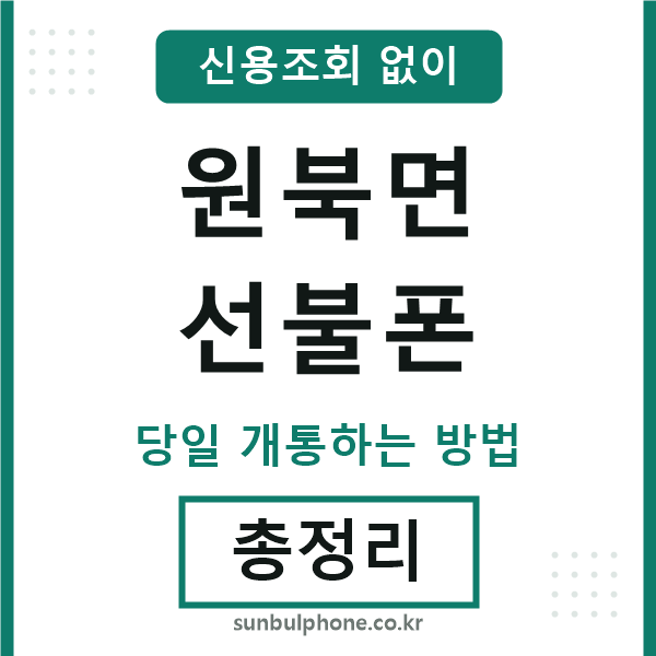원북면선불폰