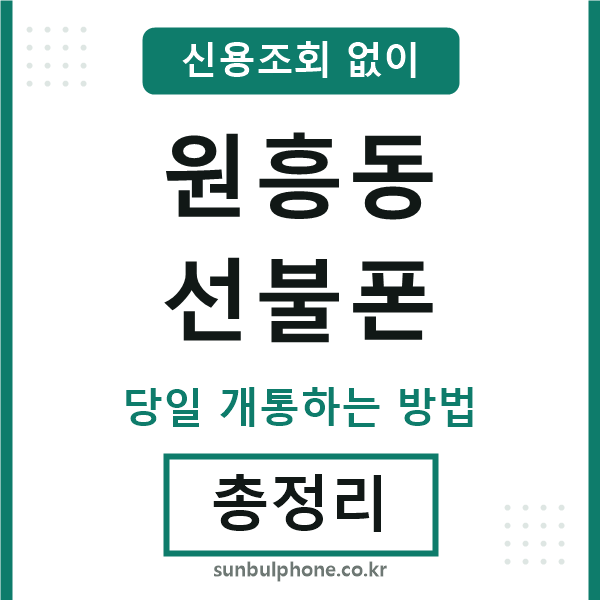 원흥동선불폰