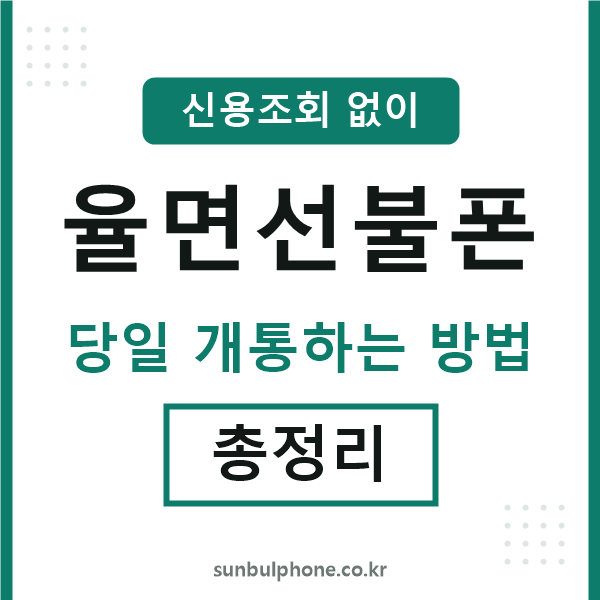 율면선불폰
