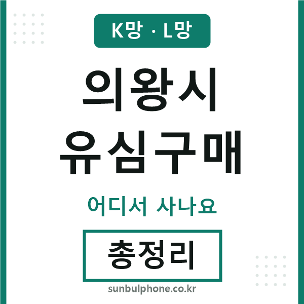 의왕시 유심구매
