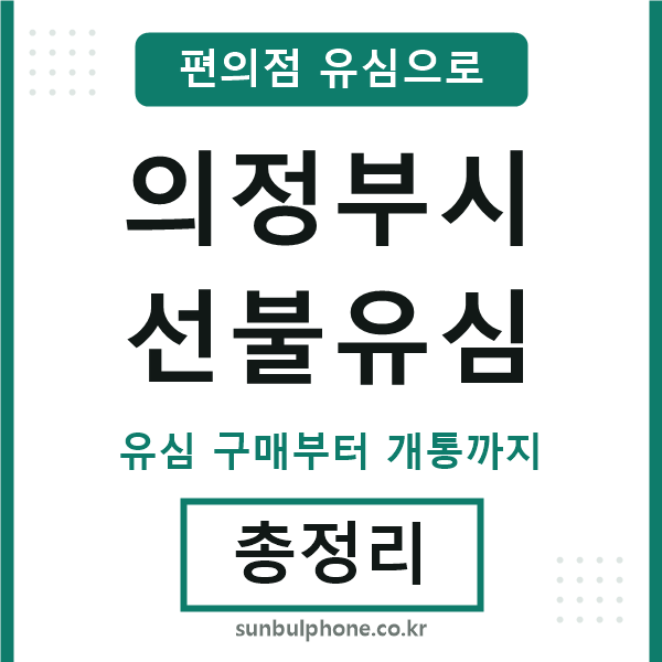 의정부선불유심