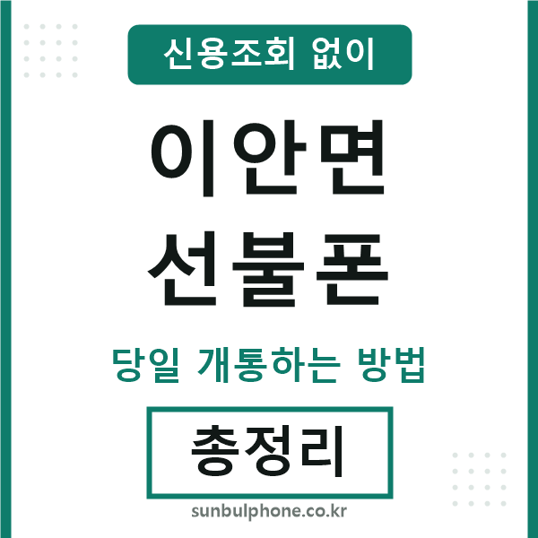 이안면선불폰