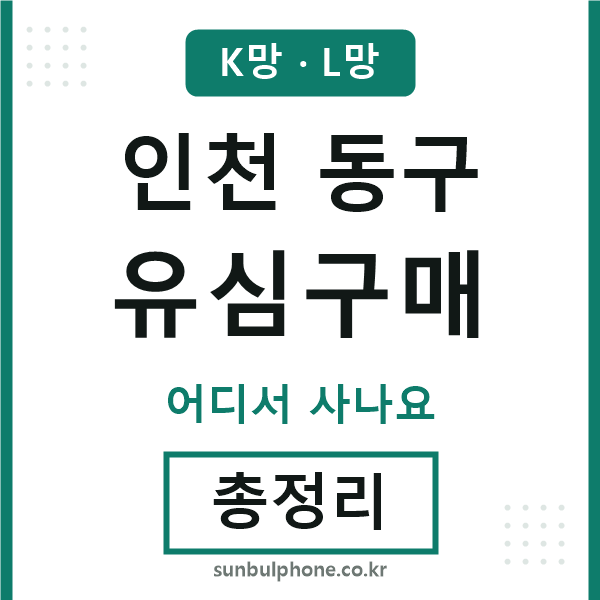 인천동구 유심구매