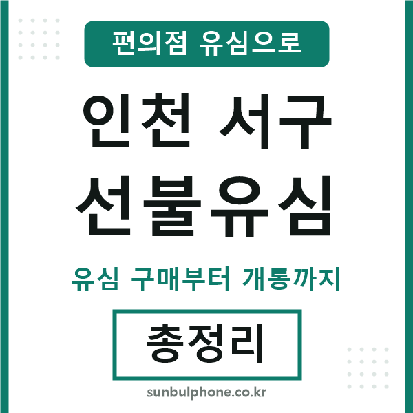 인천서구선불유심