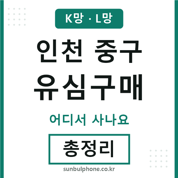 인천중구 유심구매