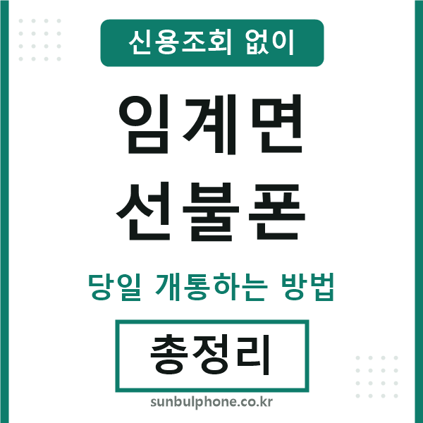 임계면선불폰