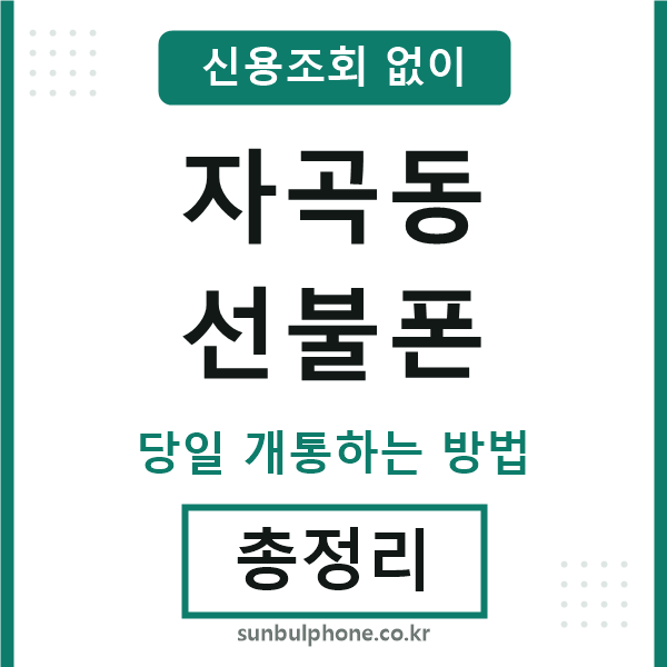 자곡동선불폰