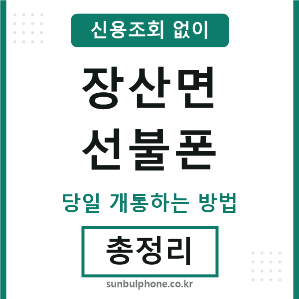 장산면선불폰