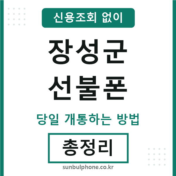 장성군선불폰