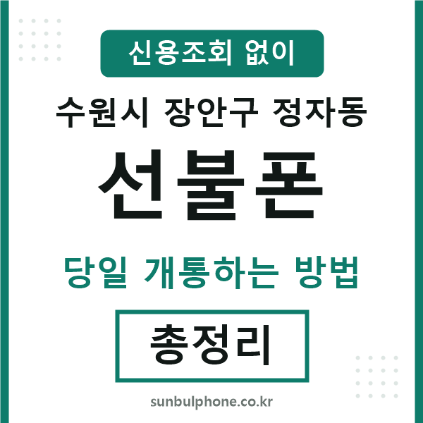 장안구정자동선불폰