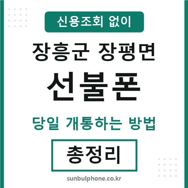 장흥군장평면선불폰