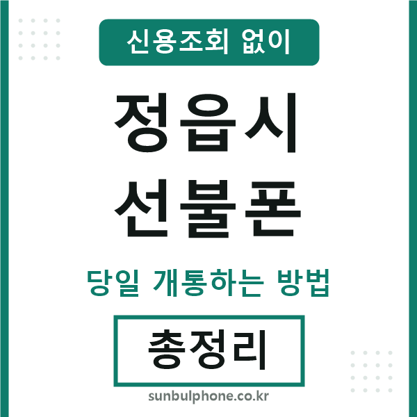 정읍시선불폰