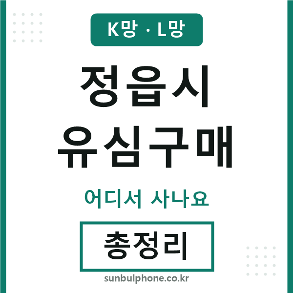 정읍시 유심구매