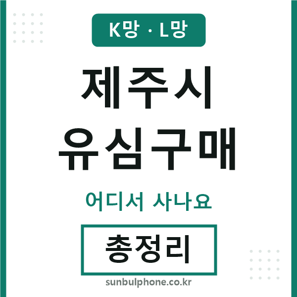 제주시 유심구매