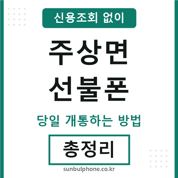 주상면선불폰
