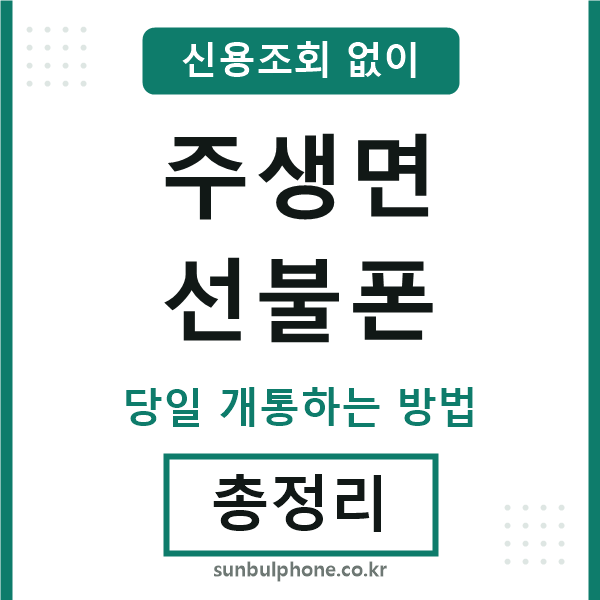 주생면선불폰