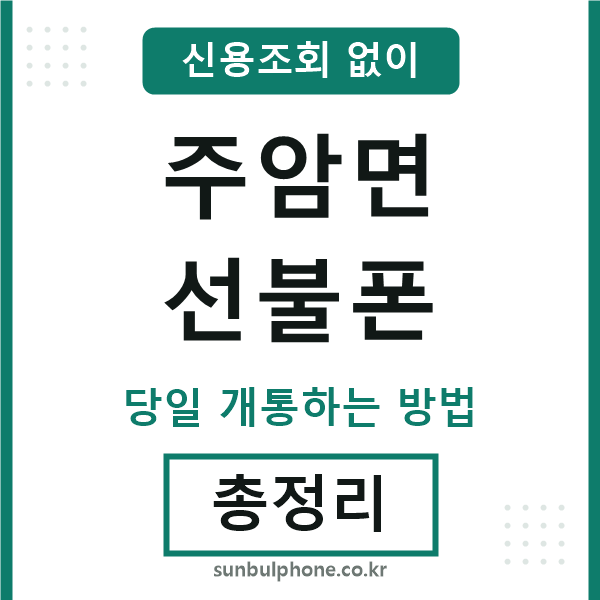 주암면선불폰