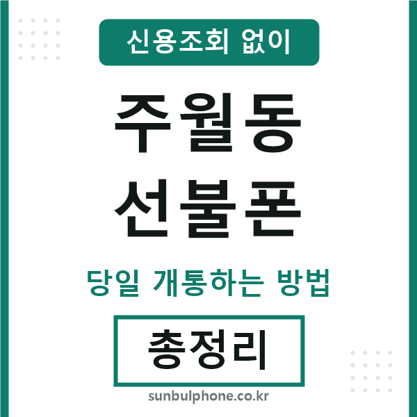 주월동선불폰