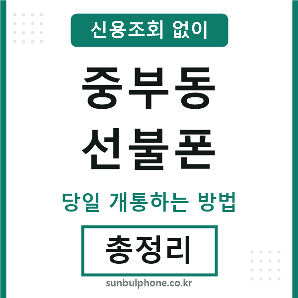 중부동선불폰