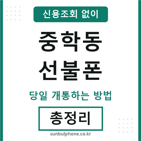 중학동선불폰