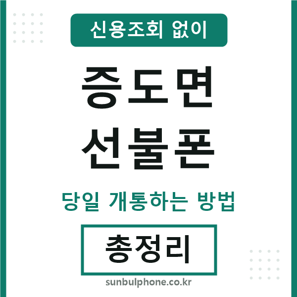 증도면선불폰