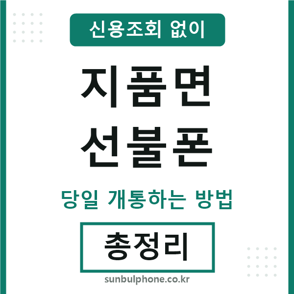 지품면선불폰