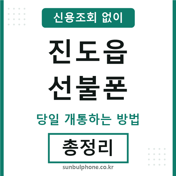 진도읍선불폰