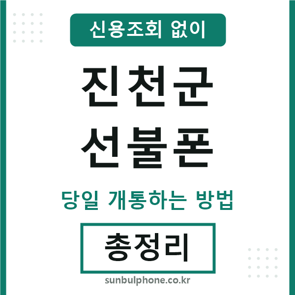 진천군선불폰