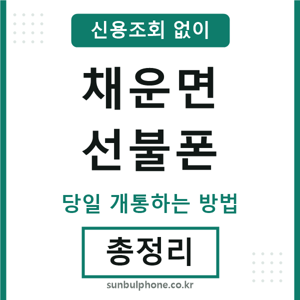 채운면선불폰