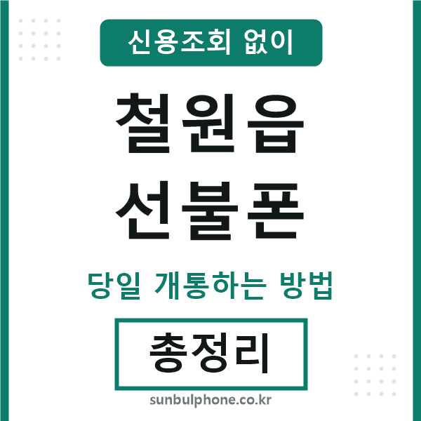 철원읍선불폰