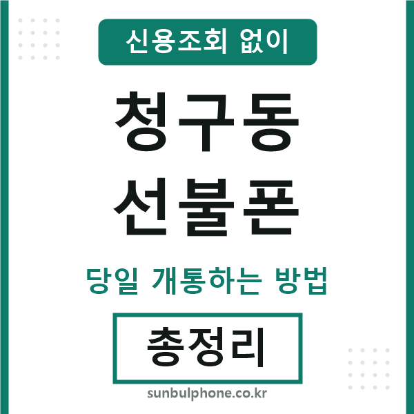 청구동선불폰
