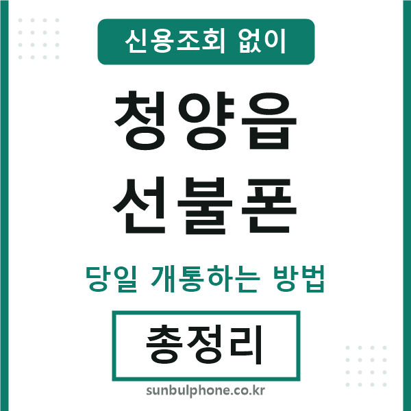 청양읍선불폰
