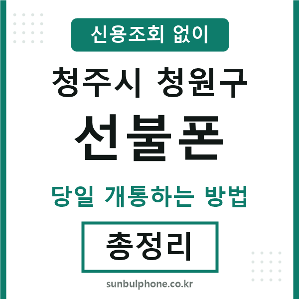 청원구선불폰