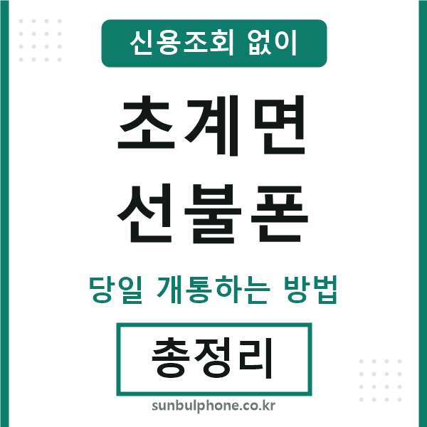 초계면선불폰