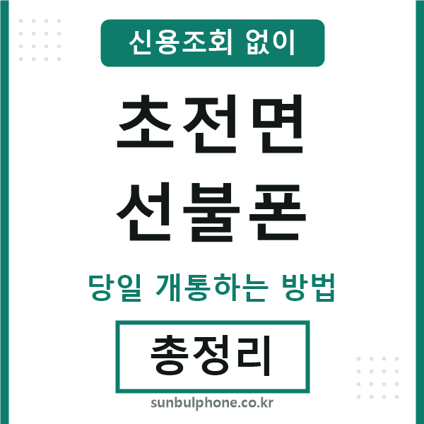 초전면선불폰