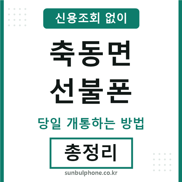 축동면선불폰