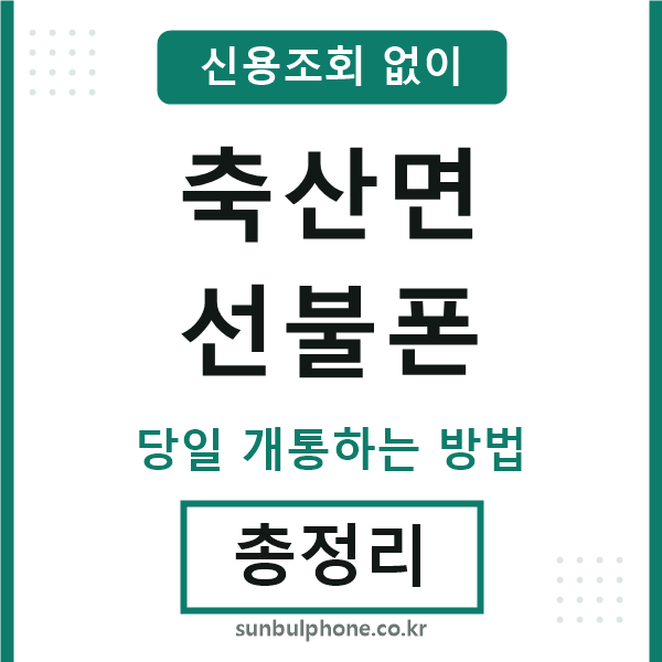 축산면선불폰