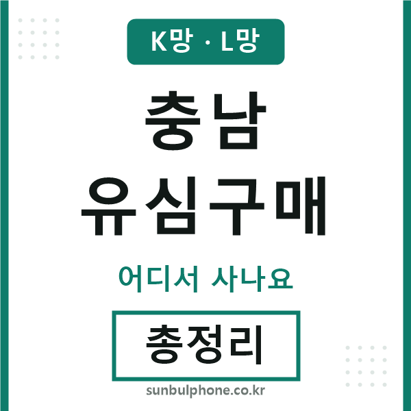 충남 유심구매