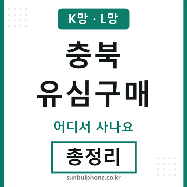 충북 유심구매