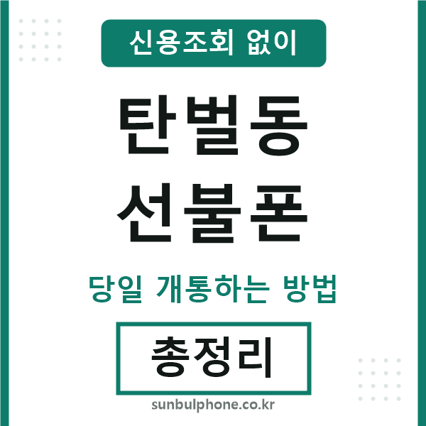 탄벌동선불폰