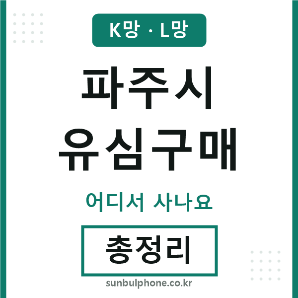 파주시 유심구매